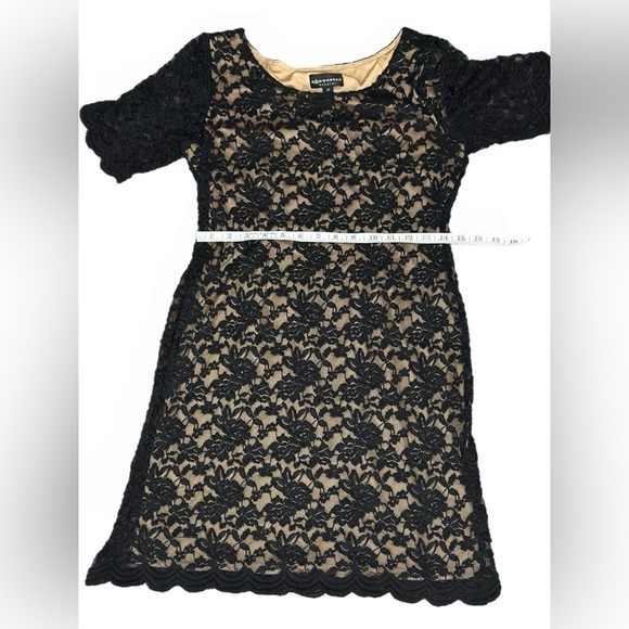Connected Apparel Lace Dress - Floral Pattern, Versatile & Stylish, Size 8P - Picture 9 of 13